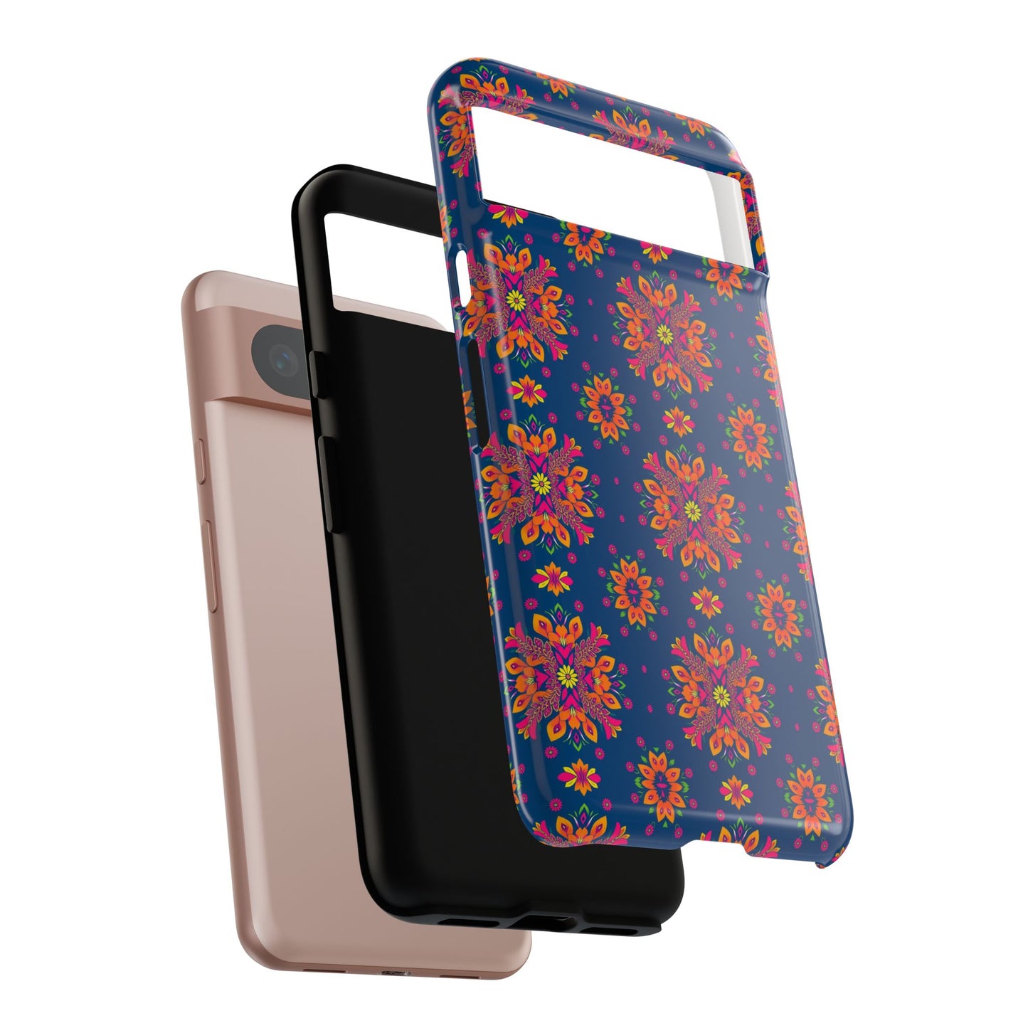 Tough Cases, Gemini, Zodiac v2, Flower Pattern