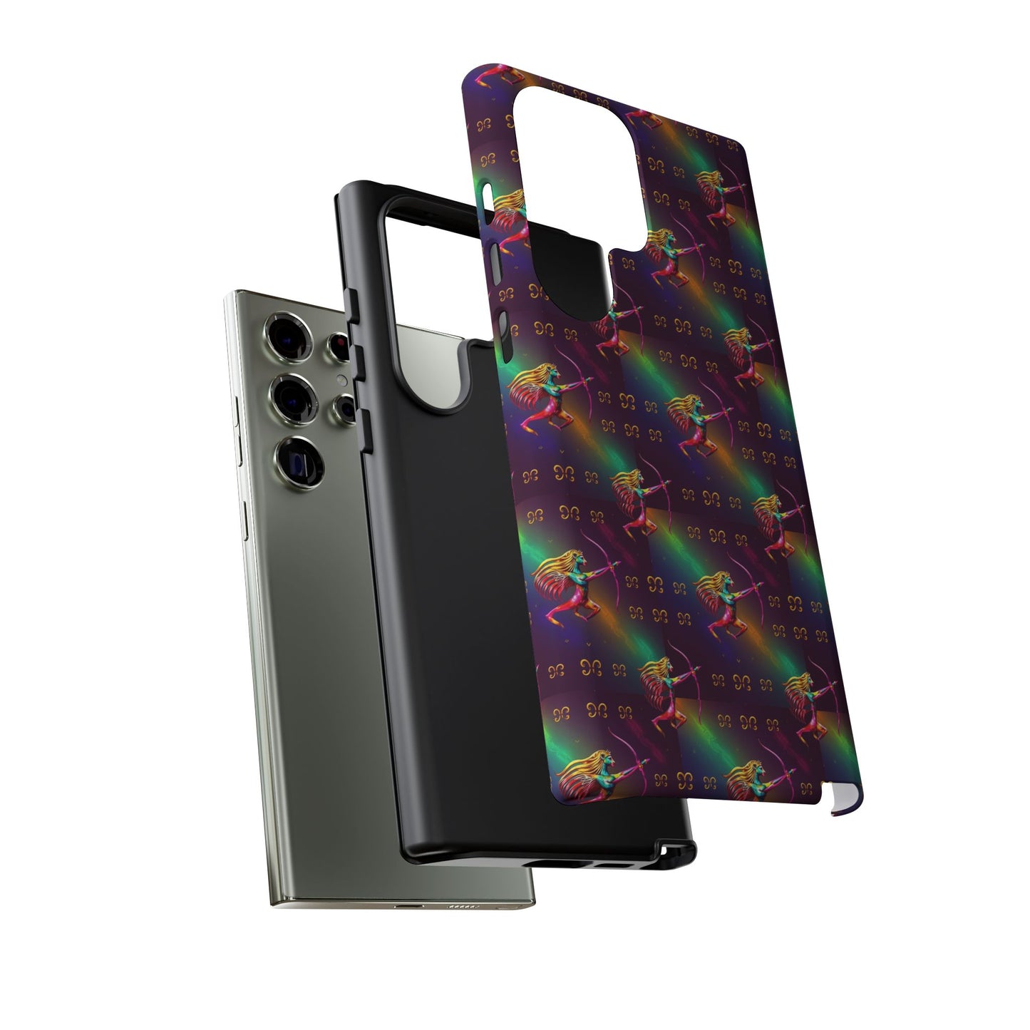 Tough Cases, Sagittarius, Zodiac v1, Metal Pattern