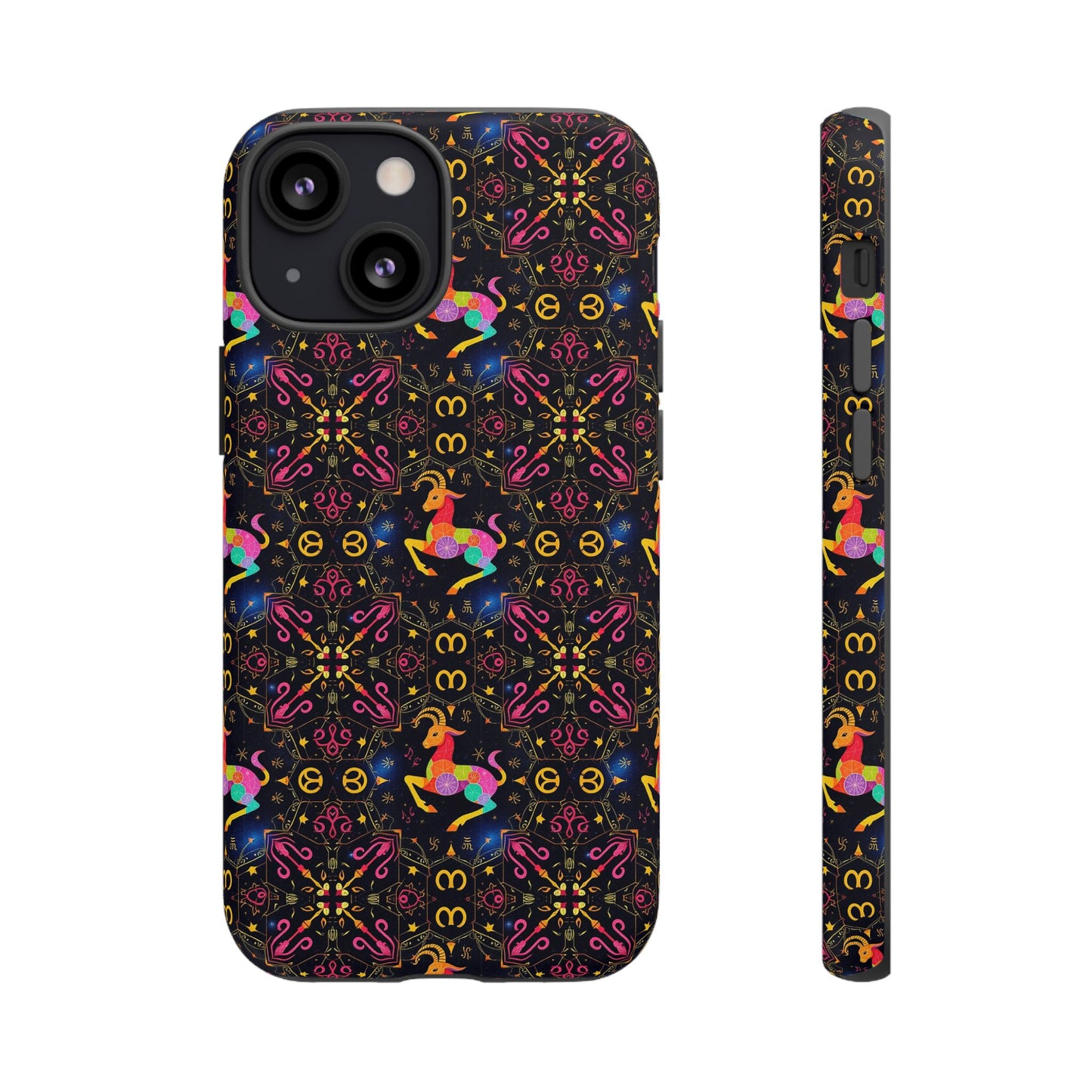 Tough Cases, Capricorn, Zodiac v2, Metal Pattern