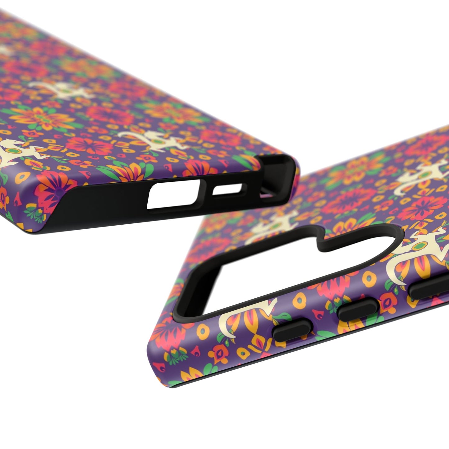 Tough Cases, Aquarius, Zodiac v1, Flower Pattern