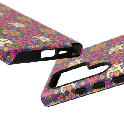Tough Cases, Aquarius, Zodiac v1, Flower Pattern