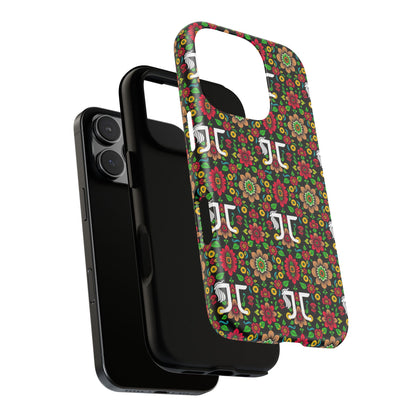 Tough Cases, Gemini, Zodiac v4, Flower Pattern