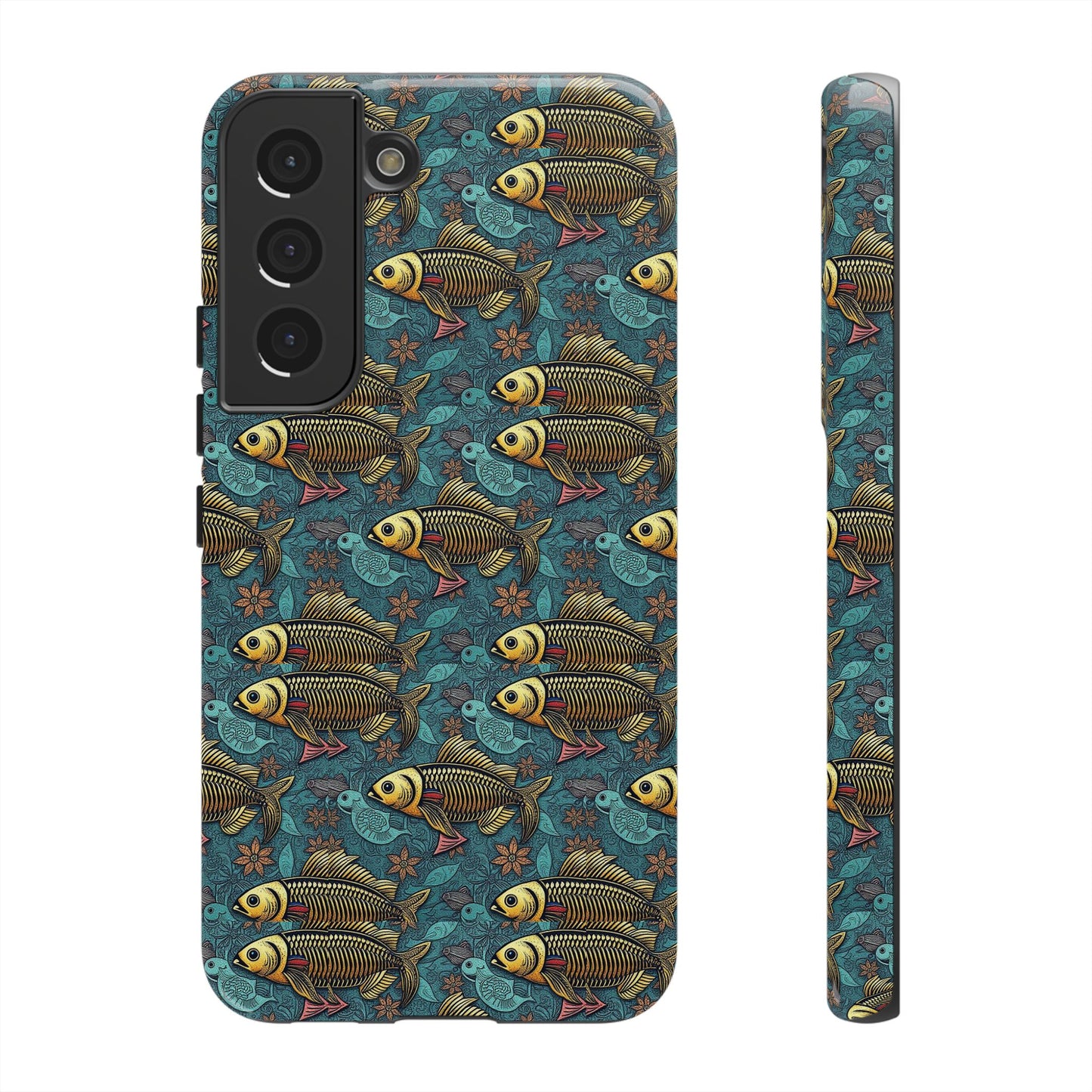 Tough Cases, Pisces, Zodiac v1, Metal Pattern