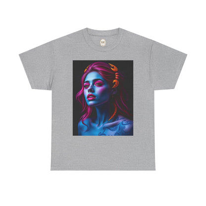 Unisex Heavy Cotton T-Shirt, Scorpio, Zodiac, Sexy Art