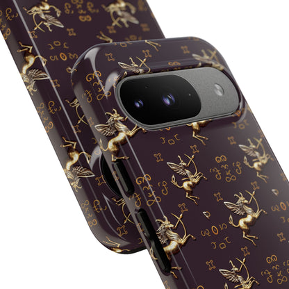 Tough Cases, Sagittarius, Zodiac v3, Metal Pattern