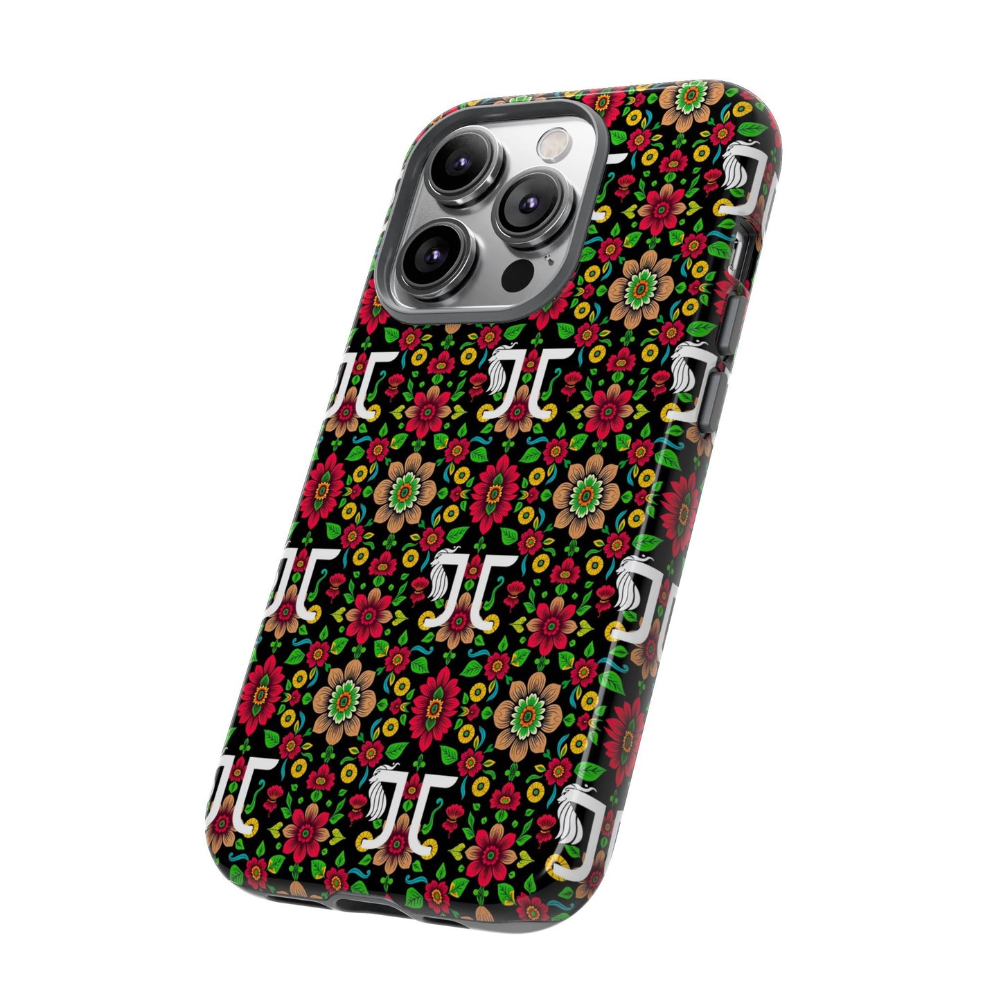 Tough Cases, Gemini, Zodiac v4, Flower Pattern