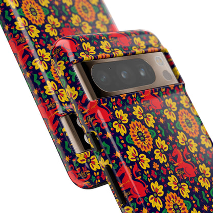Tough Cases, Virgo, Zodiac v2, Flower Pattern