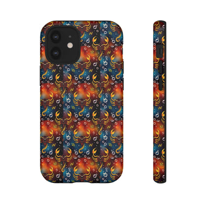 Tough Cases, Scorpio, Zodiac v2, Bubble Pattern