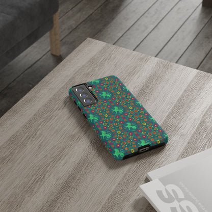 Tough Cases, Leo, Zodiac v3, Flower Pattern