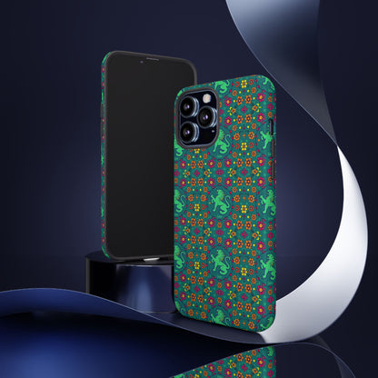 Tough Cases, Leo, Zodiac v3, Flower Pattern