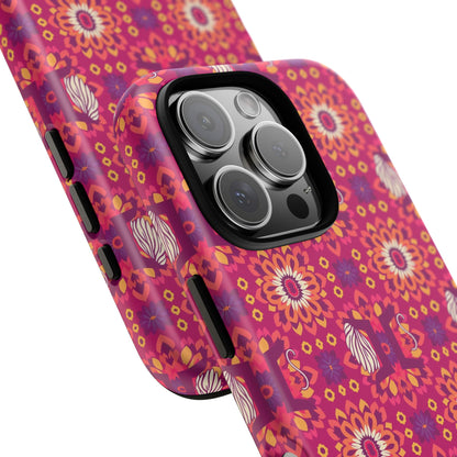 Tough Cases, Gemini, Zodiac v1, Flower Pattern