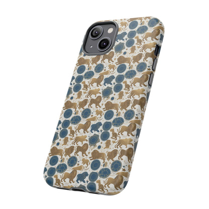 Tough Cases, Leo, Zodiac v2, Metal Pattern