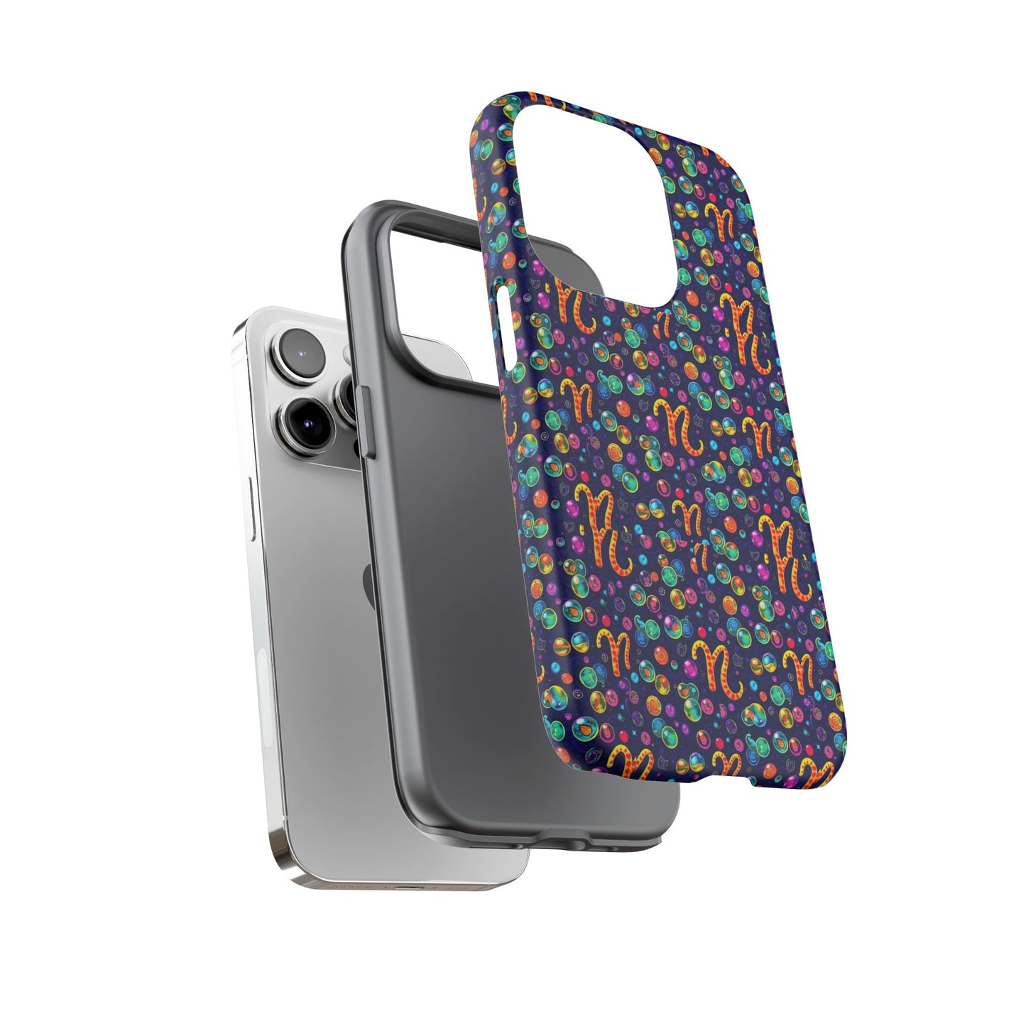 Tough Cases, Aquarius, Zodiac, Bubble Pattern