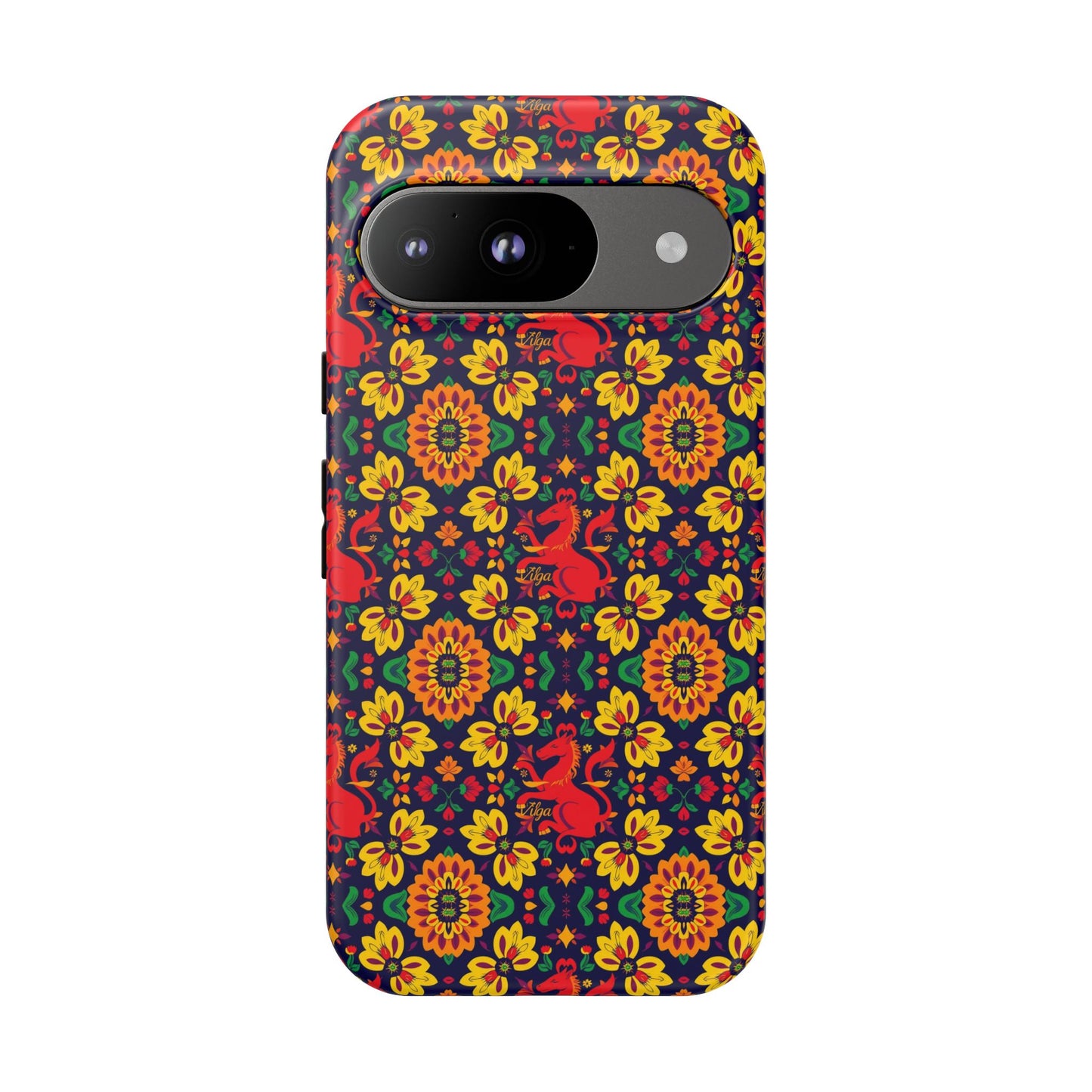 Tough Cases, Virgo, Zodiac v2, Flower Pattern