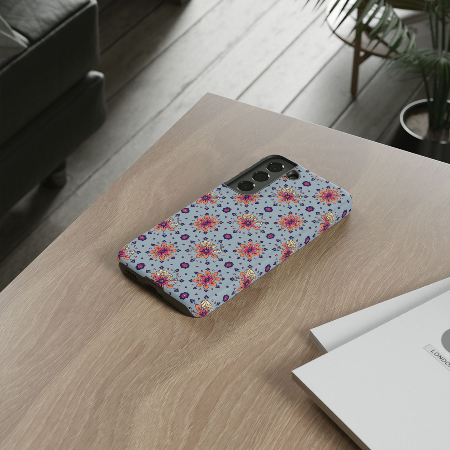 Tough Cases, Sagittarius, Zodiac v3, Flower Pattern