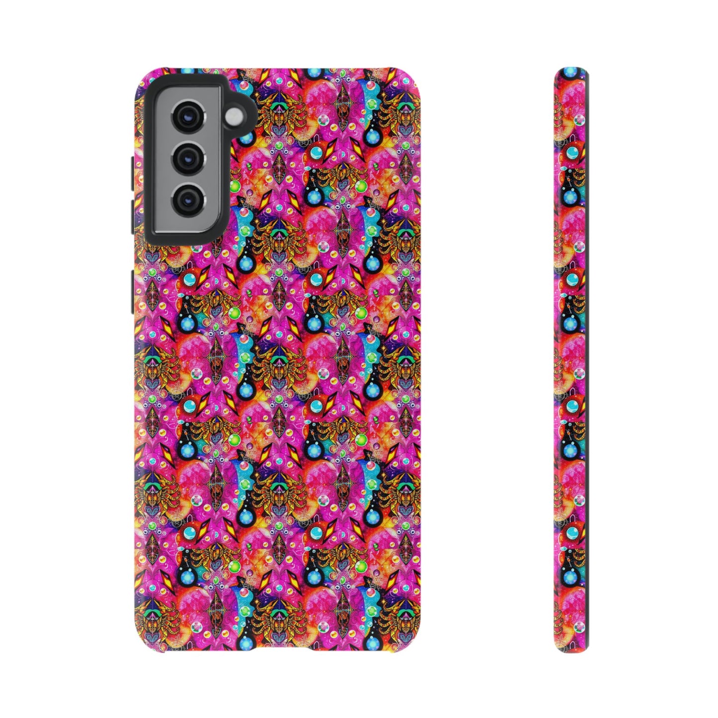 Tough Cases, Scorpio, Zodiac v1, Bubble Pattern