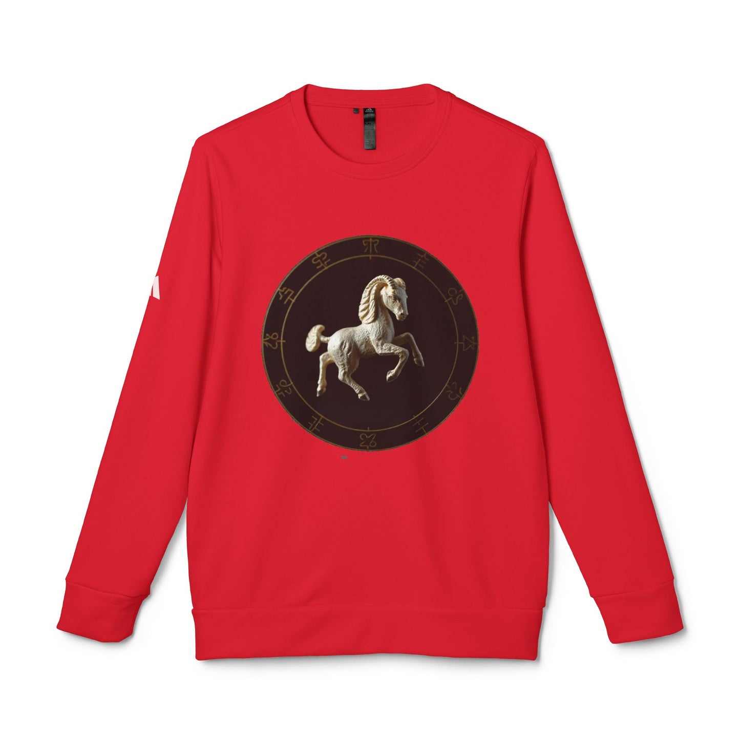 Adidas, Unisex Fleece Crewneck Sweatshirt, Capricorn, Space Animal, Zodiac