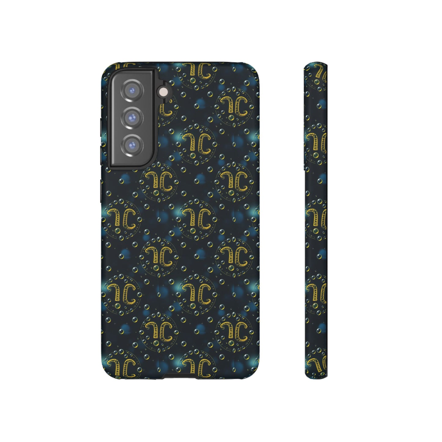 Tough Cases, Aquarius, Zodiac v2, Bubble Pattern