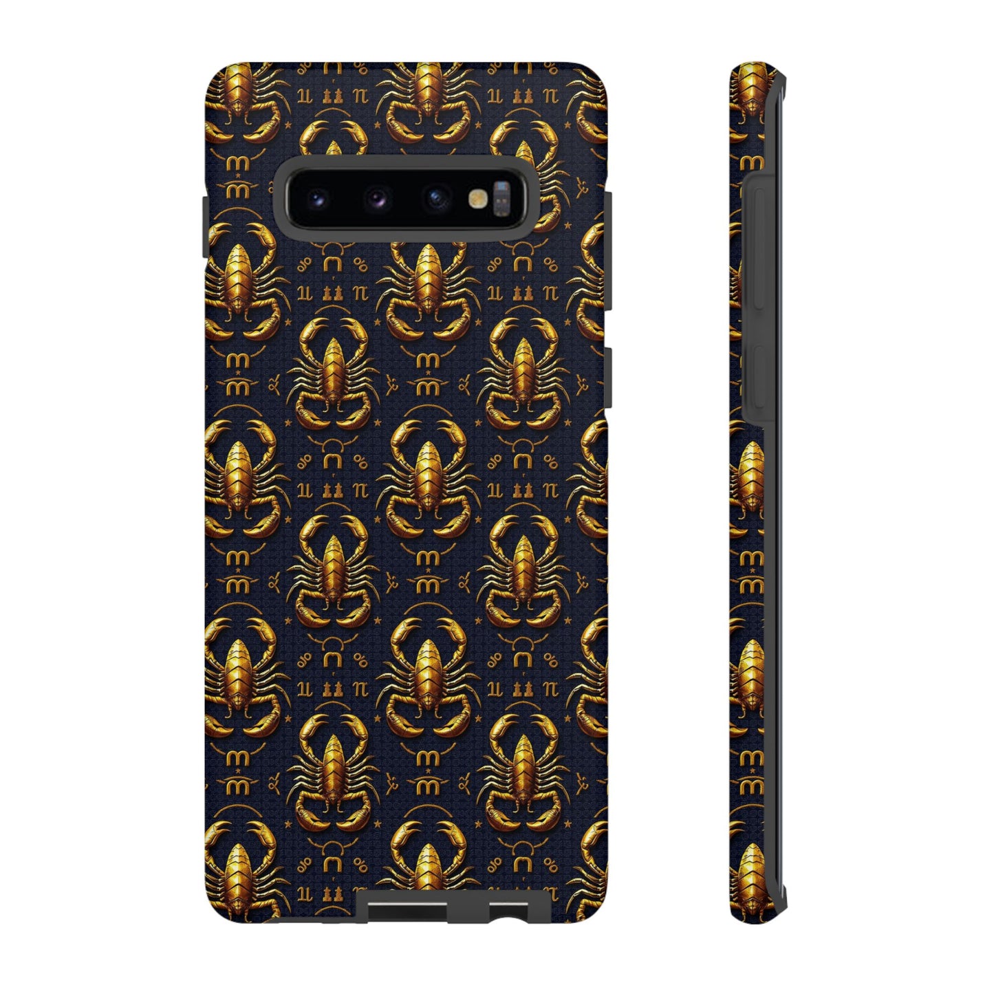 Tough Cases, Scorpio, Zodiac, Metal Pattern