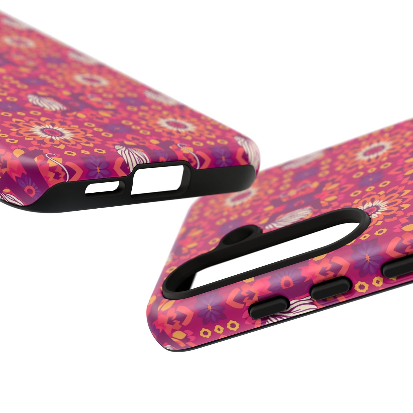 Tough Cases, Gemini, Zodiac v1, Flower Pattern