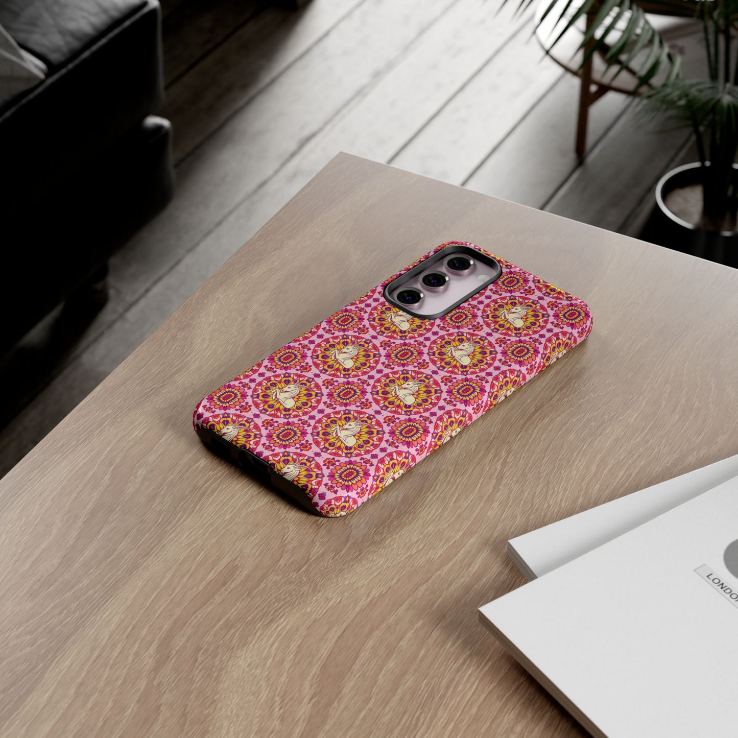 Tough Cases, Capricorn, Zodiac v4, Flower Pattern