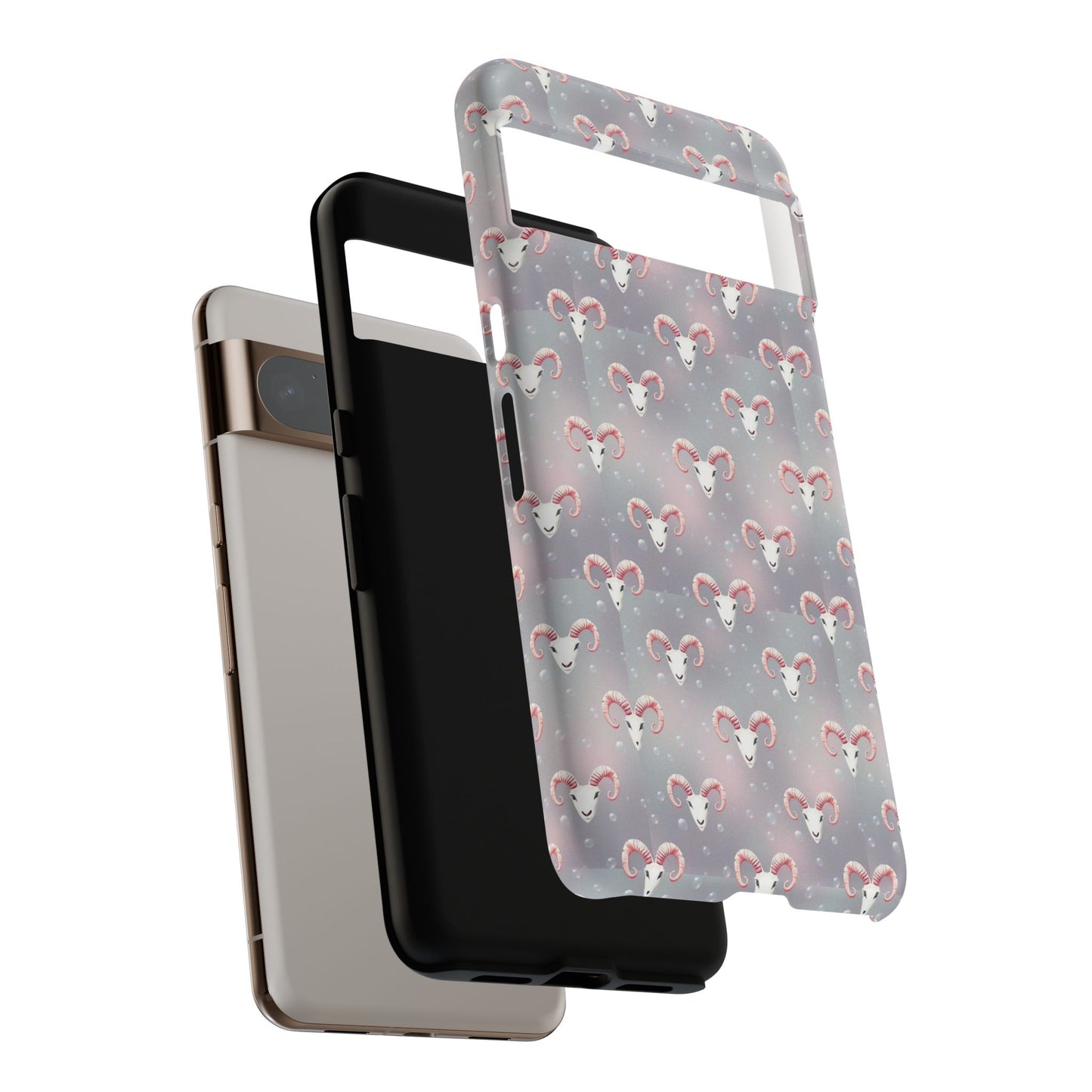 Tough Cases, Aries, Zodiac v2, Bubble Pattern