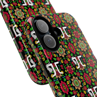 Tough Cases, Gemini, Zodiac v4, Flower Pattern