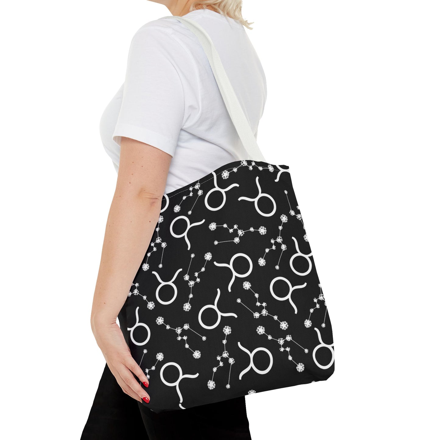 Tote Bag Taurus Zodiac sign AOP