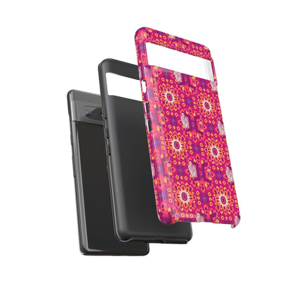 Tough Cases, Gemini, Zodiac v1, Flower Pattern