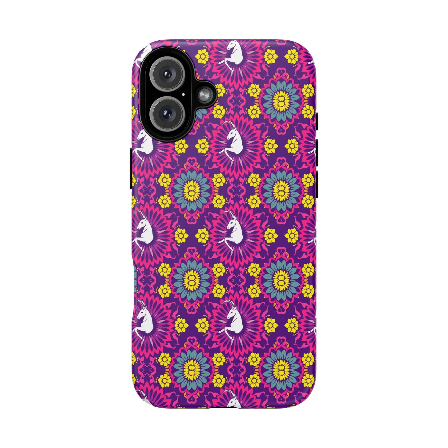 Tough Cases, Capricorn, Zodiac, Flower Pattern