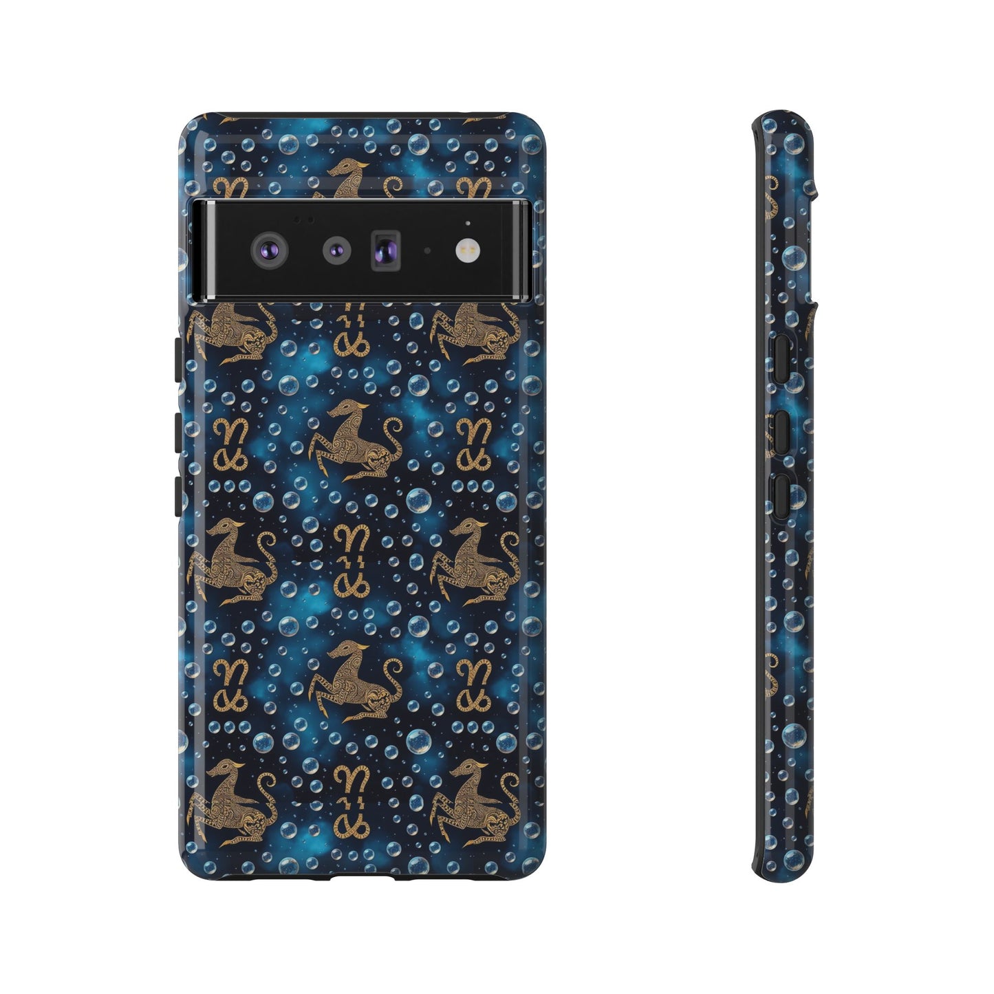 Tough Cases, Capricorn, Zodiac, Bubble Pattern