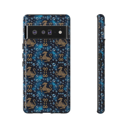 Tough Cases, Capricorn, Zodiac, Bubble Pattern