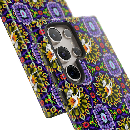 Tough Cases, Sagittarius, Zodiac v1, Flower Pattern