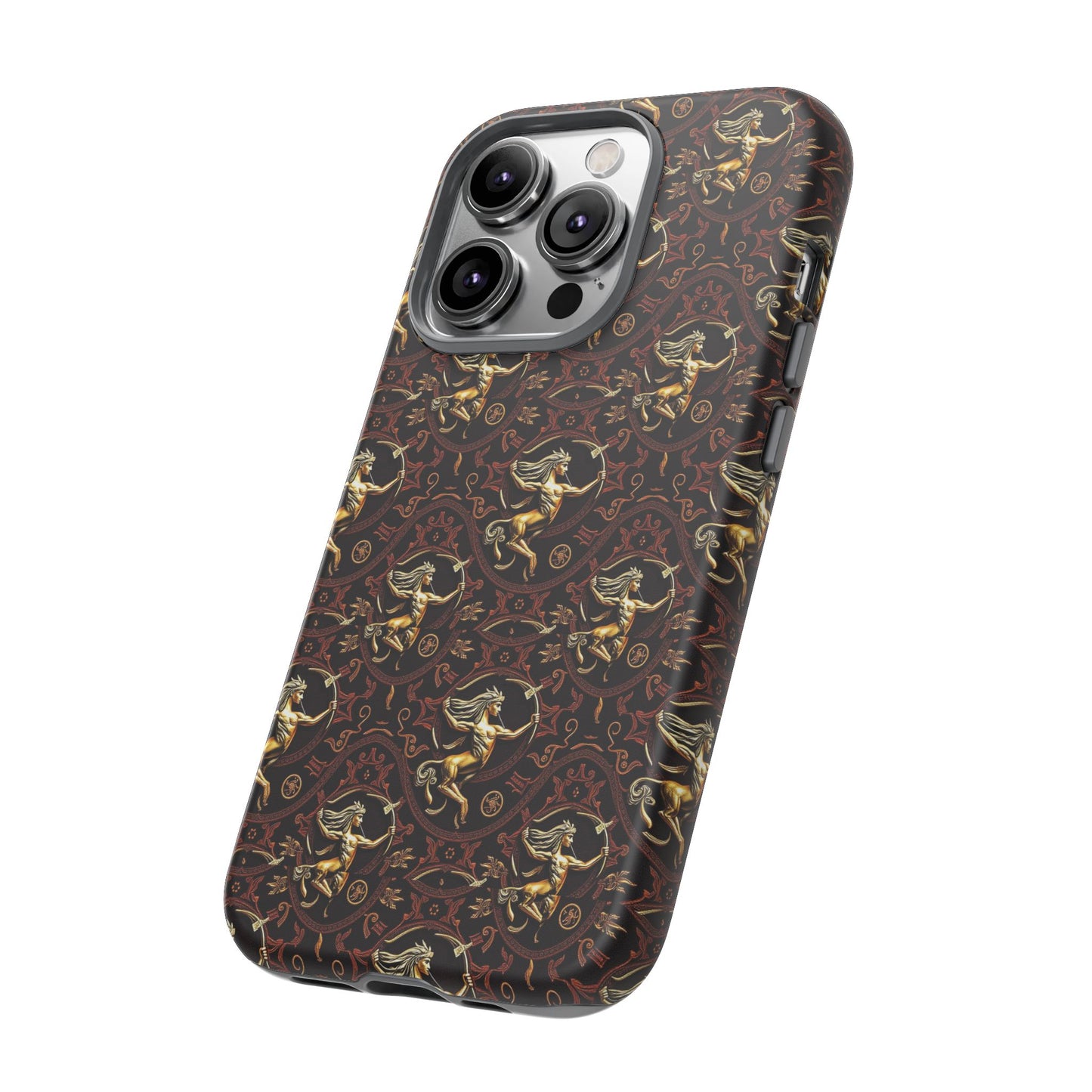 Tough Cases, Sagittarius, Zodiac, Metal Pattern