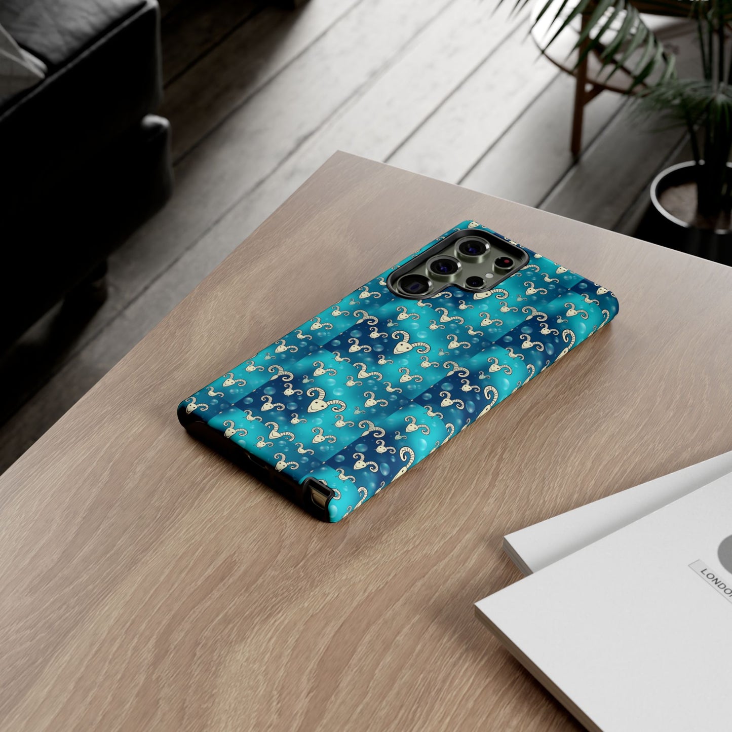 Tough Cases, Aries, Zodiac v1, Bubble Pattern
