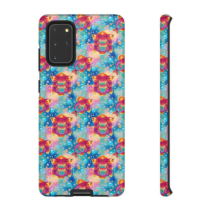 Tough Cases, Pisces, Zodiac v1, Bubble Pattern