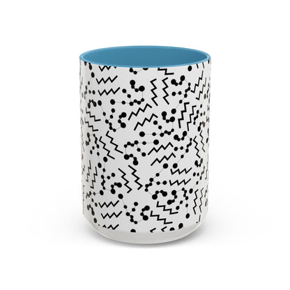 Accent Coffee Mug with the Aquarius sign (11, 15oz)