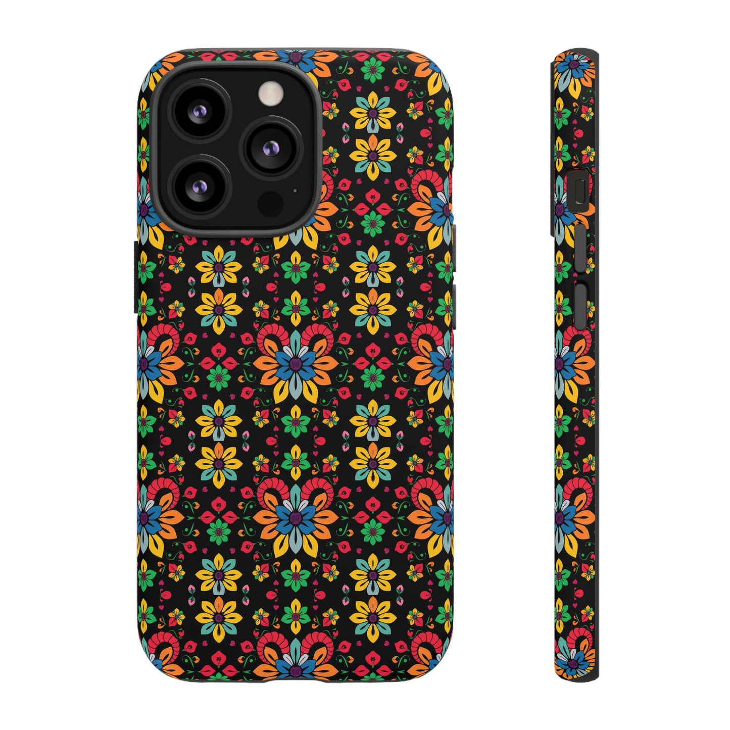 Tough Cases, Aries, Zodiac v2, Flower Pattern