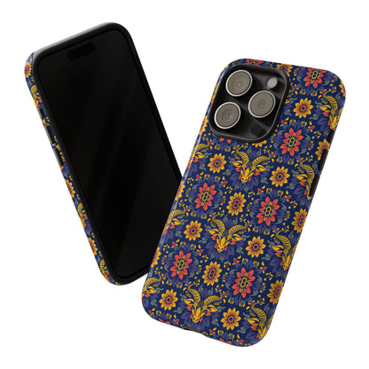 Tough Cases, Taurus, Zodiac v3, Flower Pattern