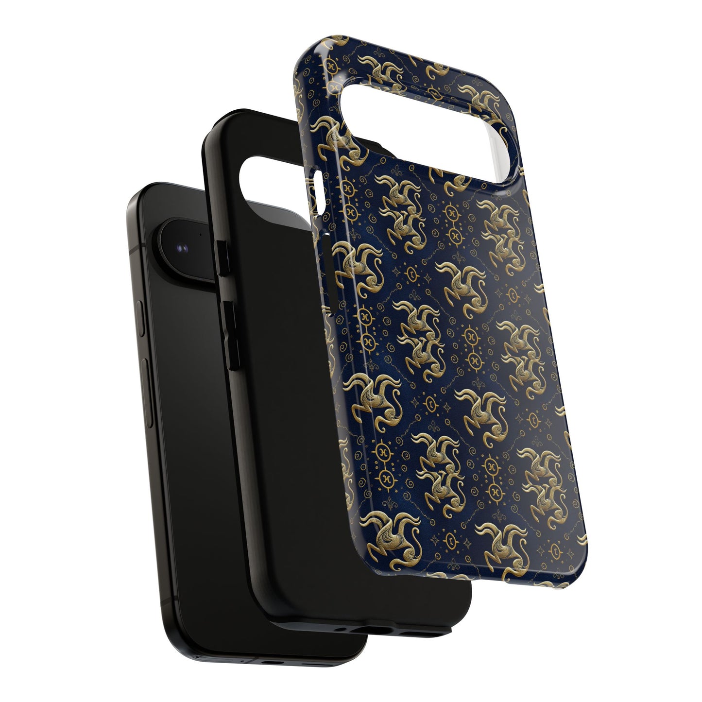 Tough Cases, Aquarius, Zodiac v2, Metal Pattern