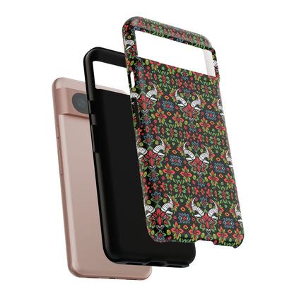 Tough Cases, Taurus, Zodiac v2, Flower Pattern