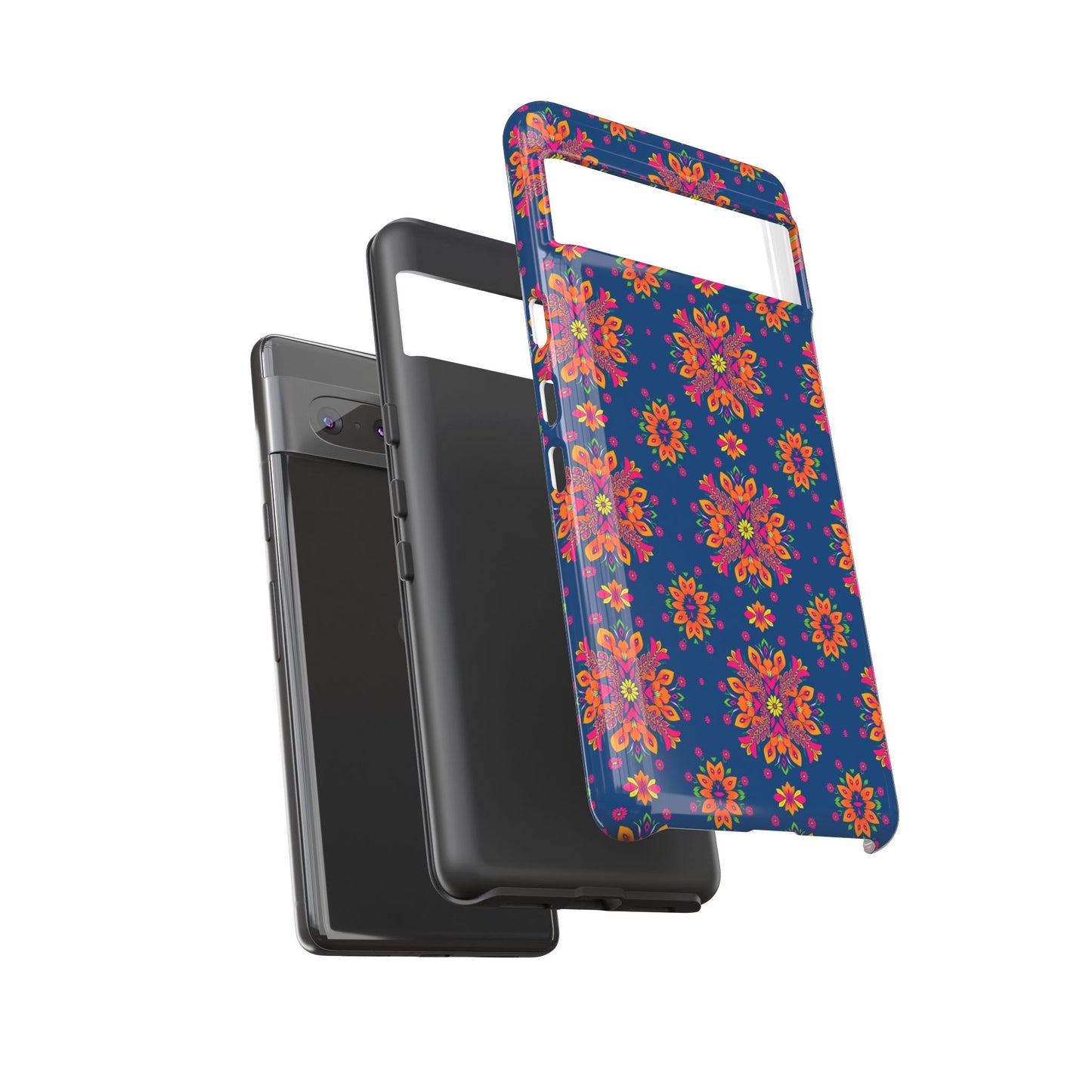 Tough Cases, Gemini, Zodiac v2, Flower Pattern