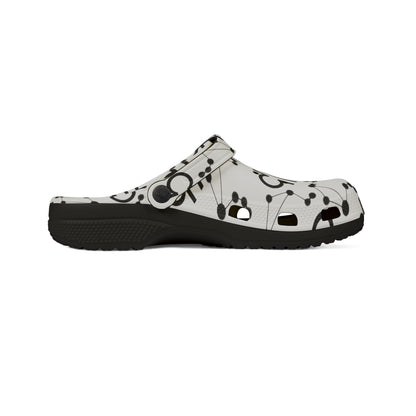 EVA Foam Rubber Shoes (AOP), Material 100% EVA, Libra Zodiac Design