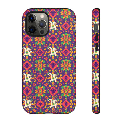 Tough Cases, Aquarius, Zodiac v1, Flower Pattern