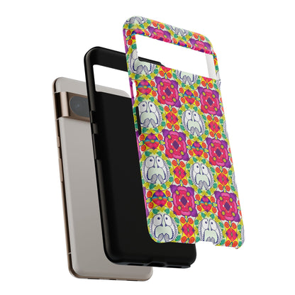Tough Cases, Pisces, Zodiac v2, Flower Pattern