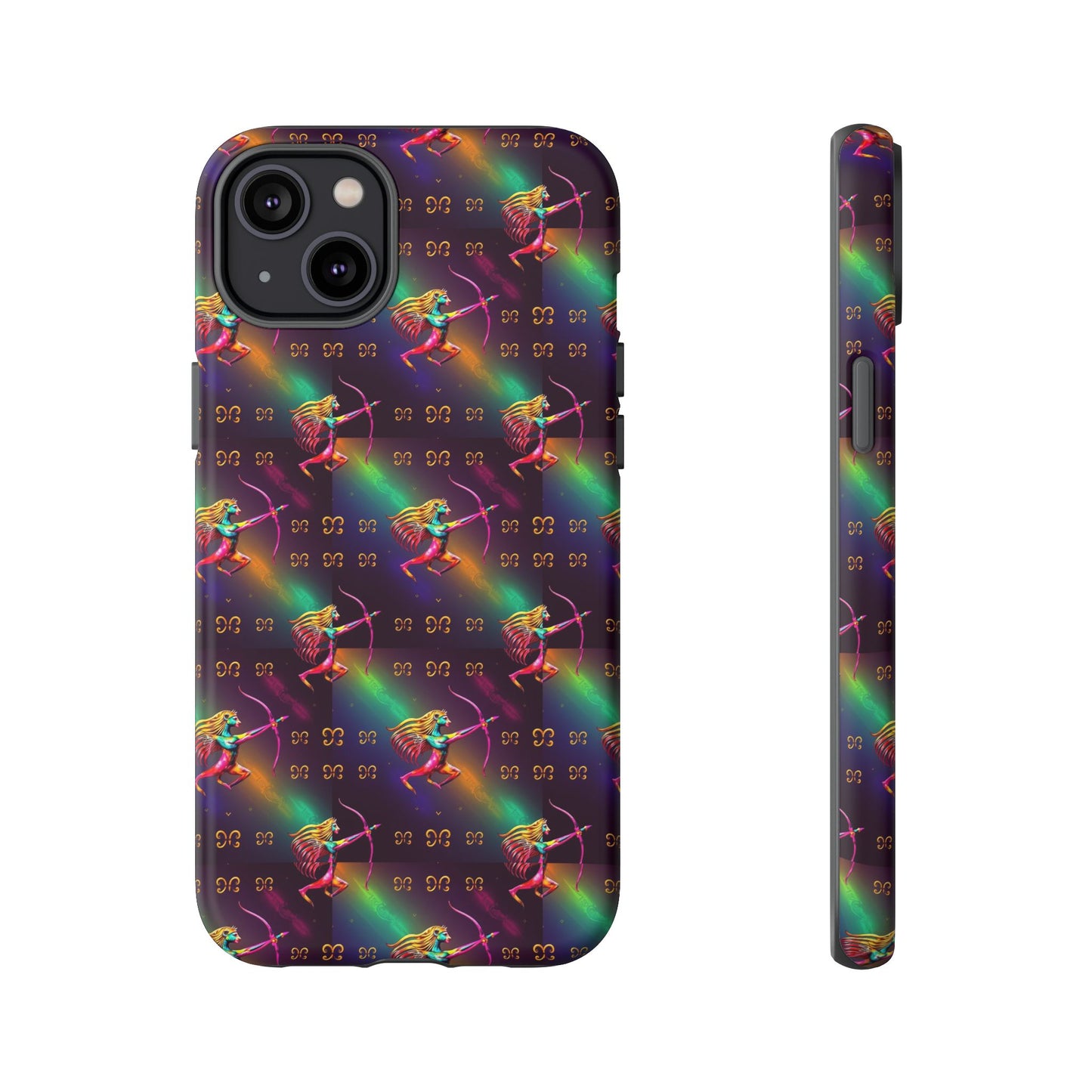 Tough Cases, Sagittarius, Zodiac v1, Metal Pattern