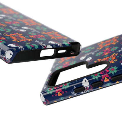 Tough Cases, Pisces, Zodiac, Flower Pattern