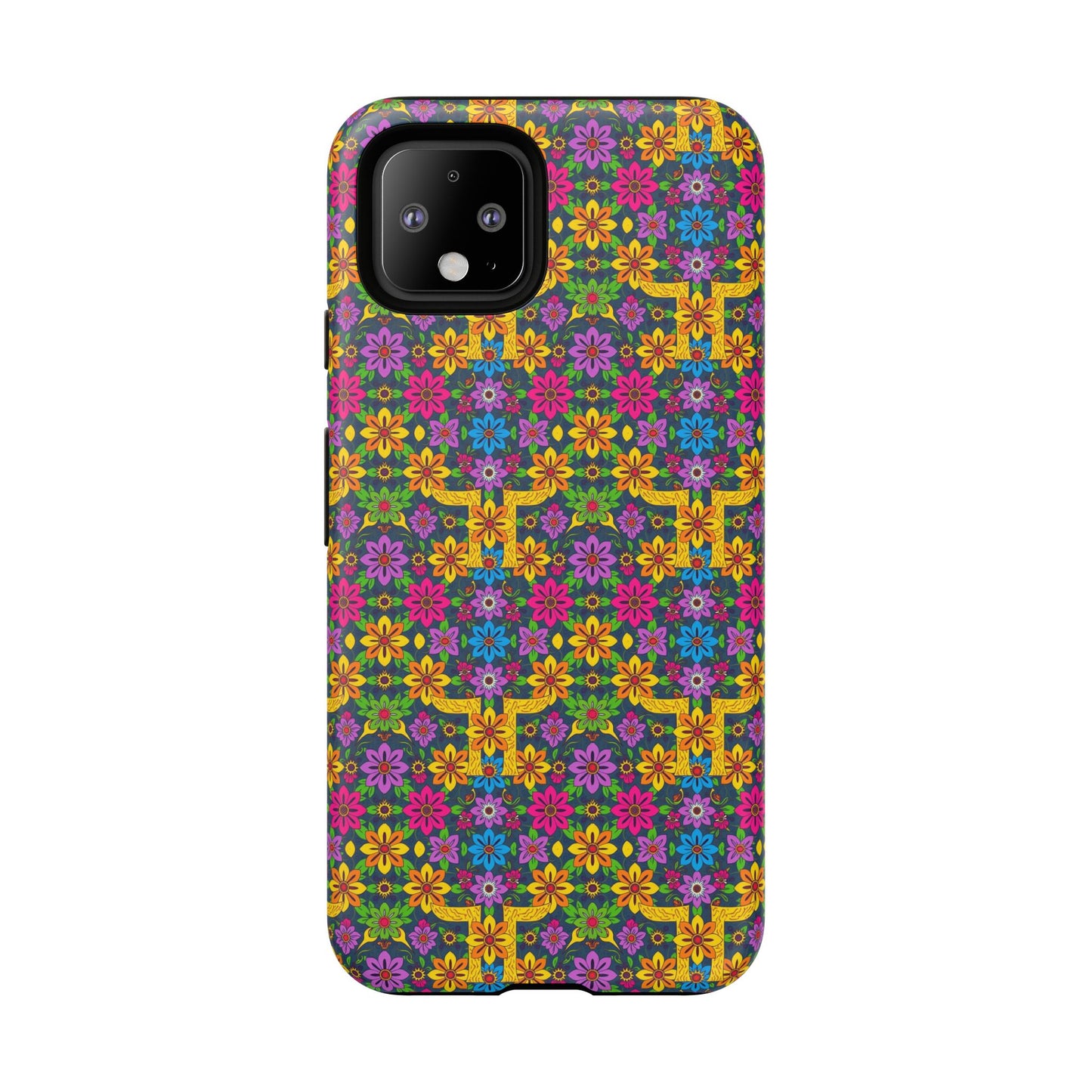 Tough Cases, Gemini, Zodiac v3, Flower Pattern