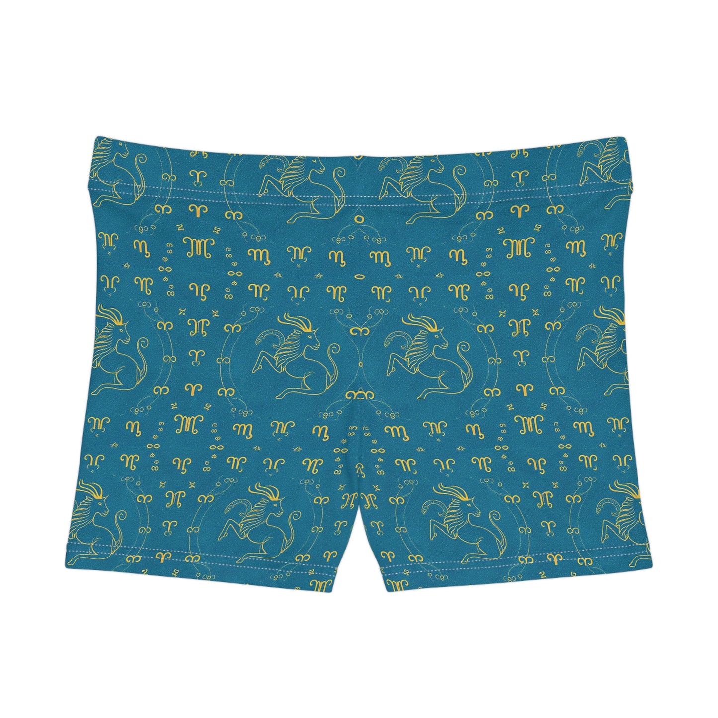 Women's Shorts, AOP, Aquarius, Zodiac v1, Pattern