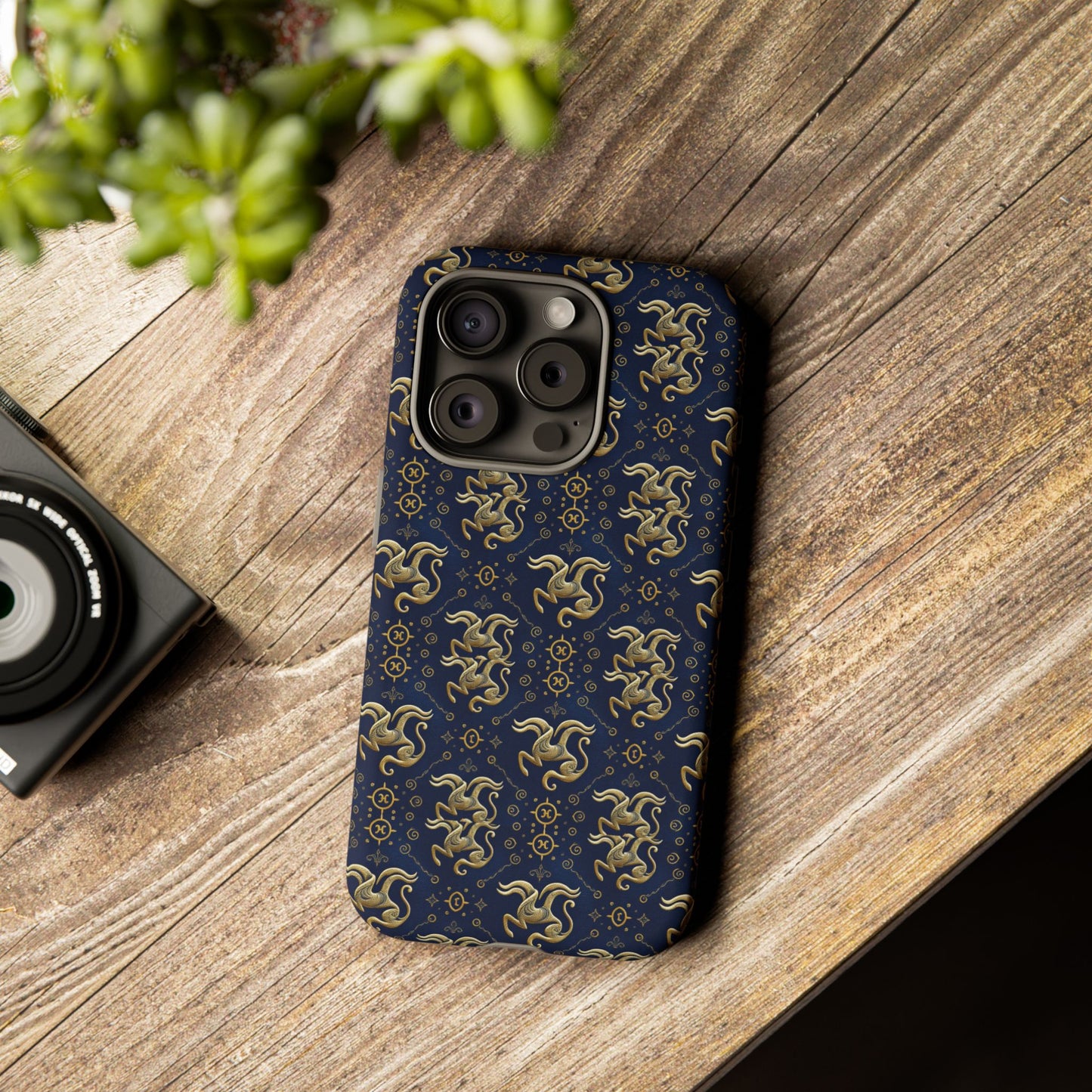 Tough Cases, Aquarius, Zodiac v2, Metal Pattern